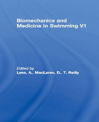 Biomechanics and Medicine in Swimming book