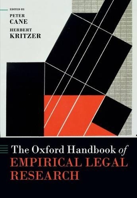 The Oxford Handbook of Empirical Legal Research by Peter Cane