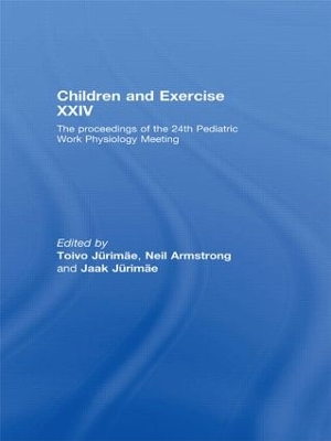 Children and Exercise XXIV book