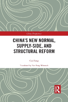China’s New Normal, Supply-side, and Structural Reform by Cai Fang