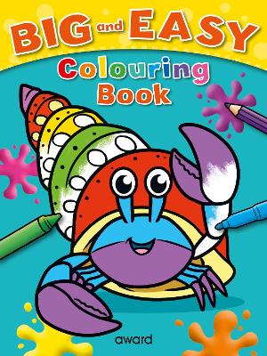 Big & Easy Colouring Books: Crab book