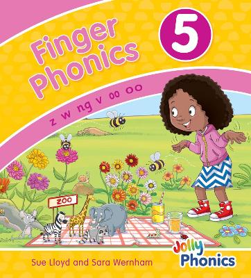 Finger Phonics Book 5: in Precursive Letters (British English edition) book