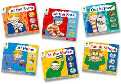 Oxford Reading Tree: Level 1: Floppy's Phonics: Sounds Books: Pack of 6 by Debbie Hepplewhite