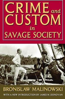 Crime and Custom in Savage Society book