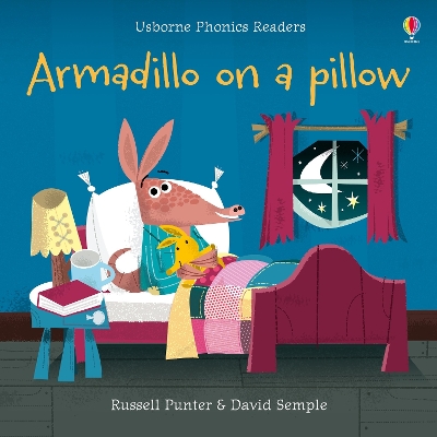 Armadillo on a pillow book