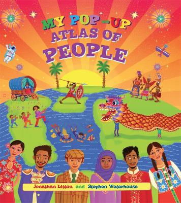 My Pop-up Atlas of People book