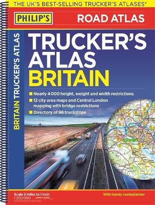 Philip's Trucker's Road Atlas of Britain book