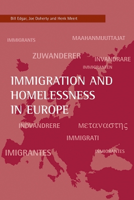 Immigration and homelessness in Europe book