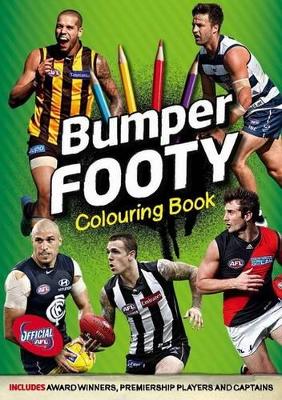AFL Bumper Footy Colouring Book book
