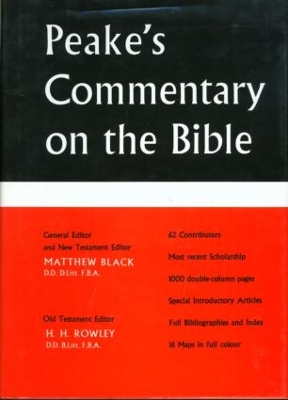 Peake's Commentary on the Bible by M. Black