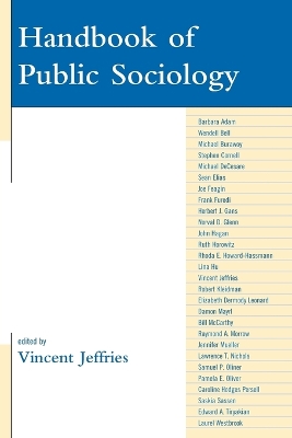 Handbook of Public Sociology by Michael Burawoy