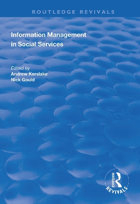 Information Management in Social Services book