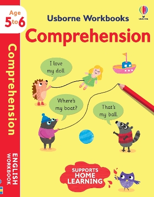 Usborne Workbooks Comprehension 5-6 book
