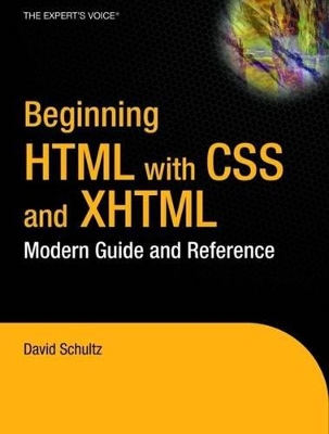 Beginning HTML with CSS and XHTML book