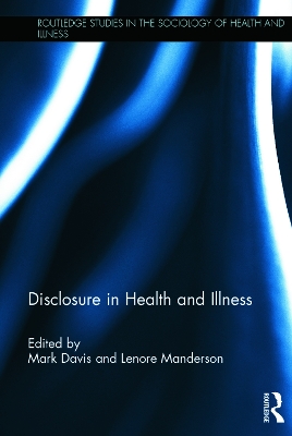 Disclosure in Health and Illness book