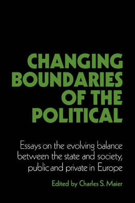 Changing Boundaries of the Political book