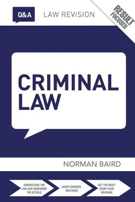 Q&A Criminal Law book