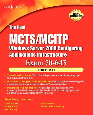 Real MCTS/MCITP Exam 70-643 Prep Kit book