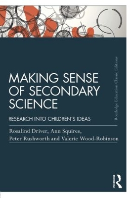 Making Sense of Secondary Science by Rosalind Driver
