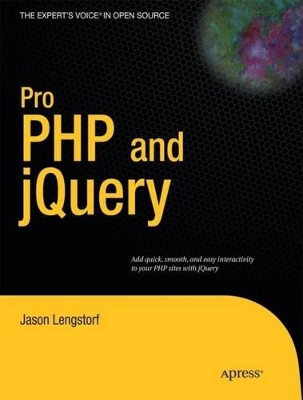 Pro PHP and jQuery book