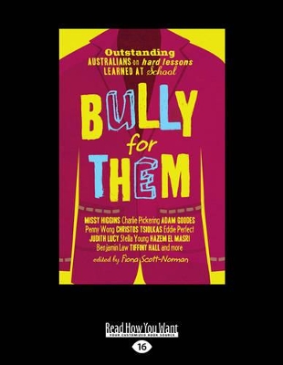 Bully for Them book