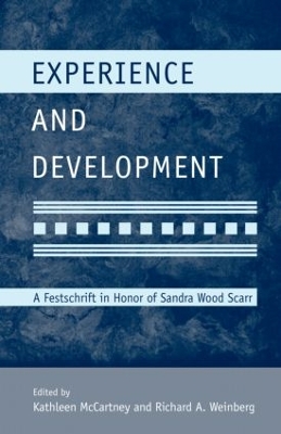 Experience and Development book