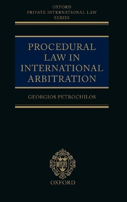 Procedural Law in International Arbitration book