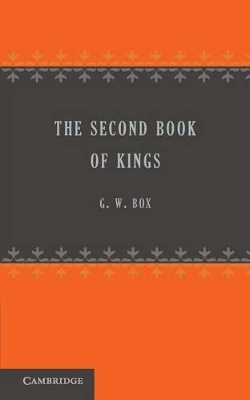 Second Book of Kings book
