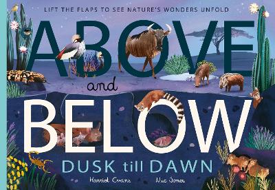 Above and Below: Dusk till Dawn: Lift the flaps to see nature's wonders unfold by Harriet Evans