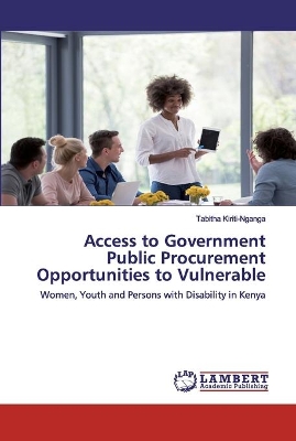 Access to Government Public Procurement Opportunities to Vulnerable book