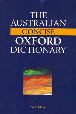 The Australian Concise Oxford Dictionary book