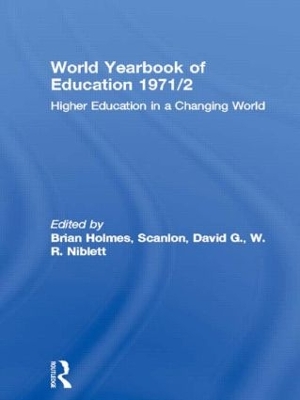 World Yearbook of Education by Brian Holmes