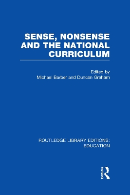 Sense and Nonsense and the National Curriculum book