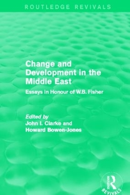 Change and Development in the Middle East book