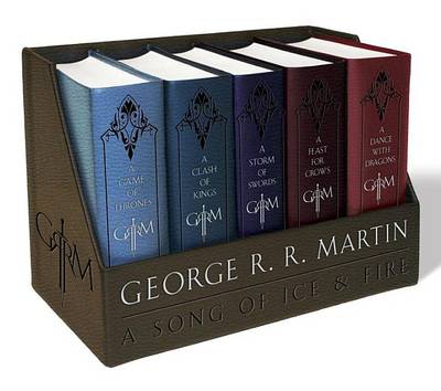 A Game of Thrones Leather-Cloth Boxed Set by George R R Martin