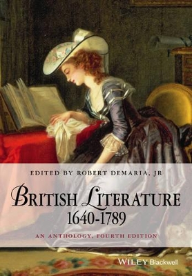 British Literature 1640-1789 by Robert DeMaria