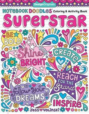 Notebook Doodles Superstar book