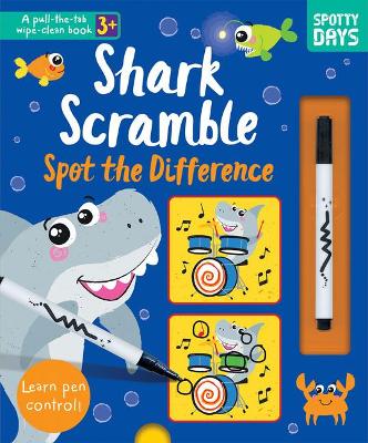 Shark Scramble Spot the Difference book