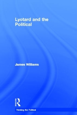 Lyotard and the Political book