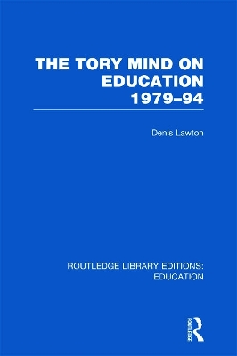 Tory Mind on Education book