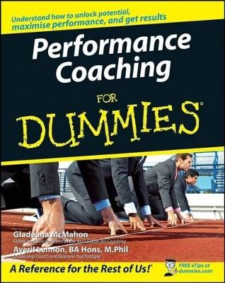 Performance Coaching For Dummies book