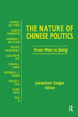 Nature of Chinese Politics book