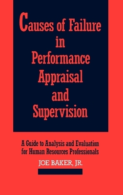 Causes of Failure in Performance Appraisal and Supervision book