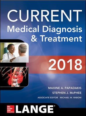 CURRENT Medical Diagnosis and Treatment 2018 book