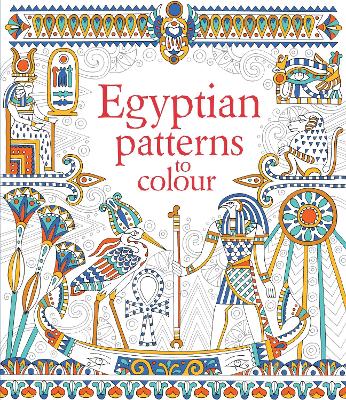 Egyptian Patterns to Colour book