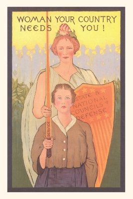 Vintage Journal The Country Needs Women book