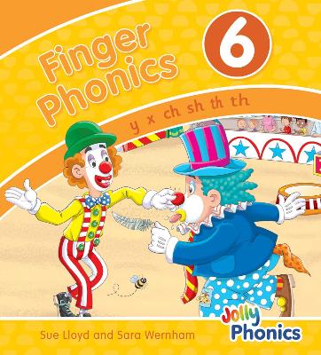 Finger Phonics Book 6: in Precursive Letters (British English edition) book