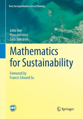 Mathematics for Sustainability book
