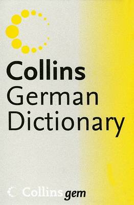 Collins German Dictionary book