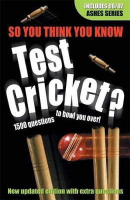 Test Cricket book